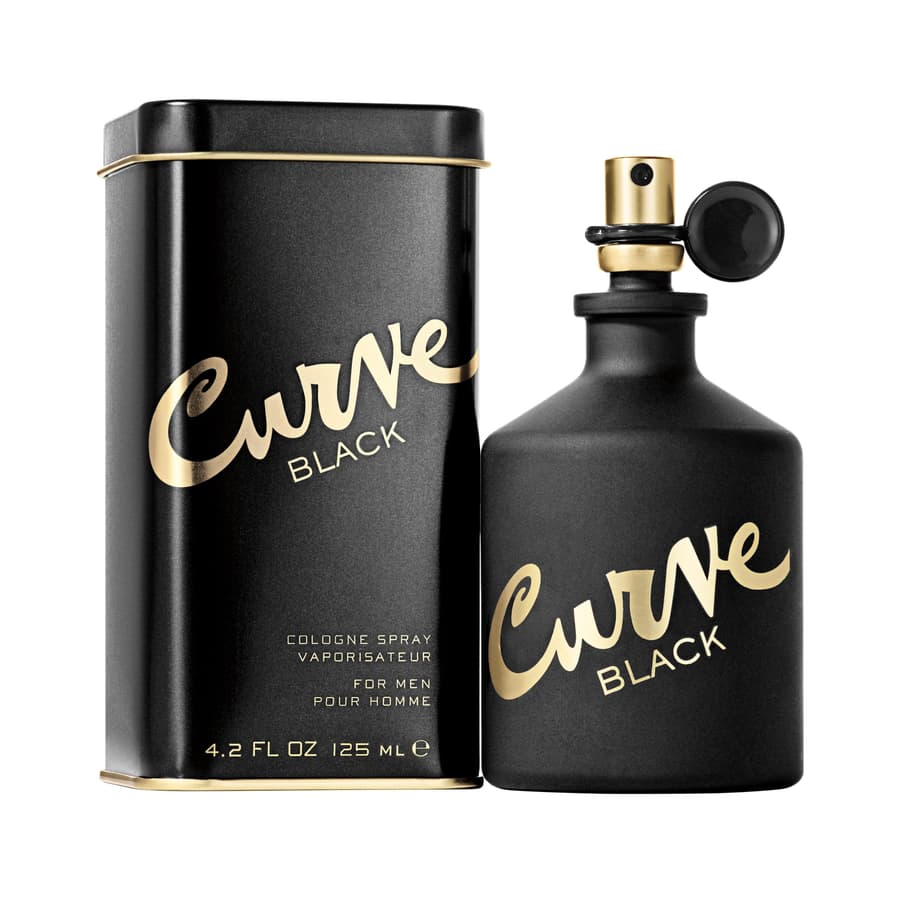 Liz Claiborne Curve Black Cologne For Men 4.2 oz