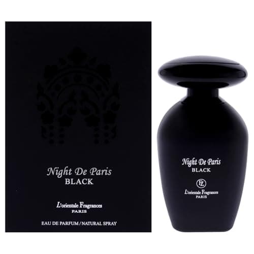 Geparlys Lorientale Fragrances Night de Paris Black for Unisex Unisex EDP 3.3 oz