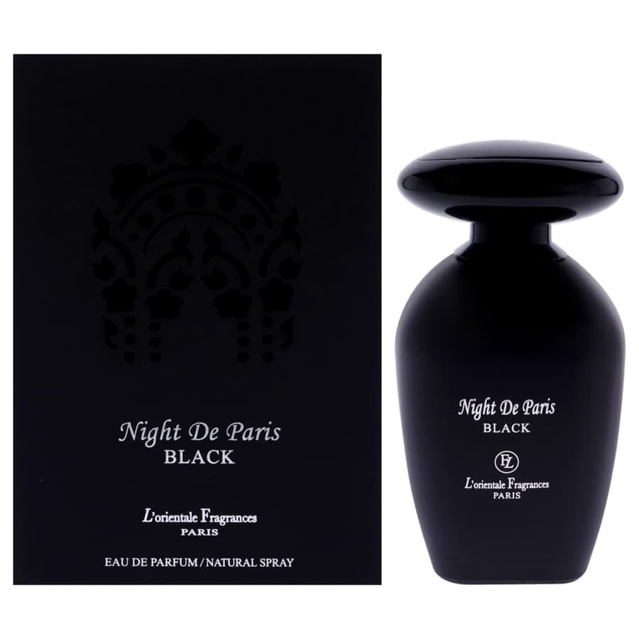 Geparlys Lorientale Fragrances Night de Paris Black for Unisex Unisex EDP 3.3 oz