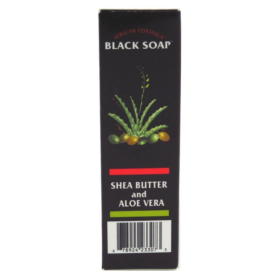 Madina African Black Soap Shea Butter and Aloe Vera 3.5 oz