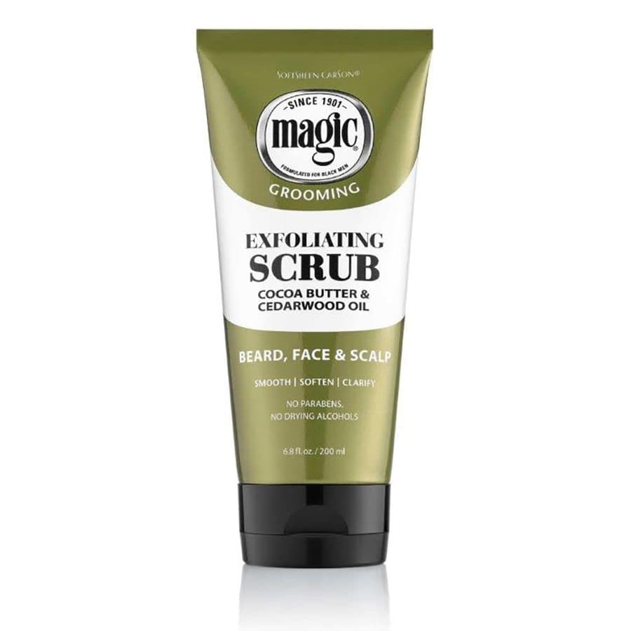 Softsheen Carson Magic Grooming Facial Exfoliating Scrub Softens Smooths and