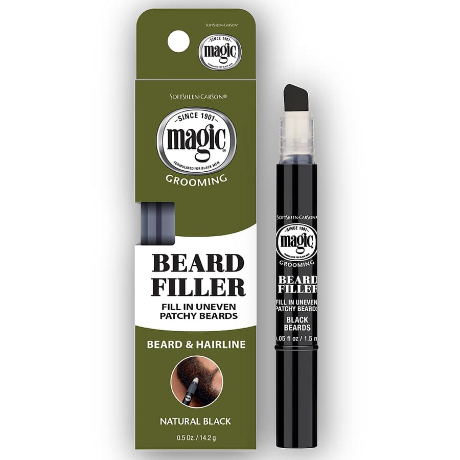 Softsheen Carson Magic Grooming Beard Filler Pencil Brush Waterproof Fill In