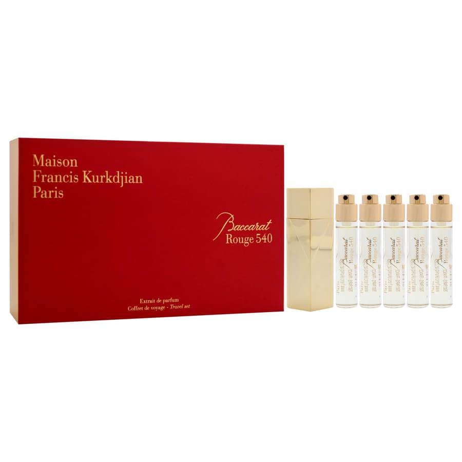 [Set] Baccarat Rouge 540 Travel Set By Maison Francis Kurkdjian for Unisex 6 Pc 5 X