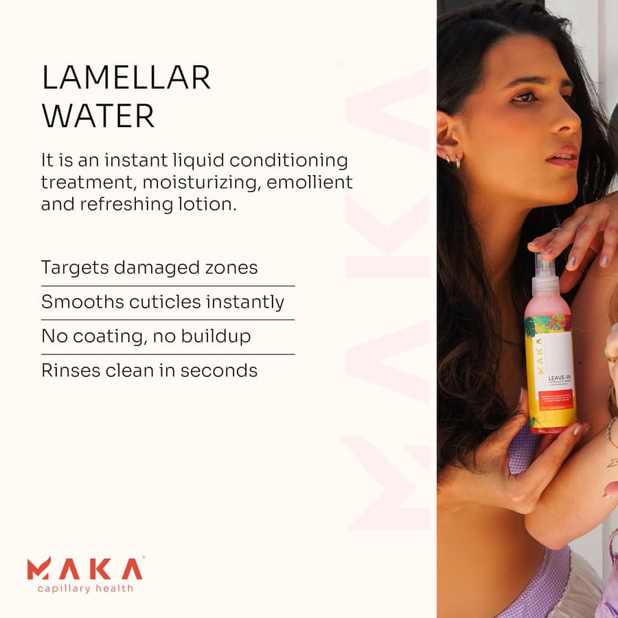Maka Essentials Lamellar Water Conditioner 7 Second Fast Repair Liquid