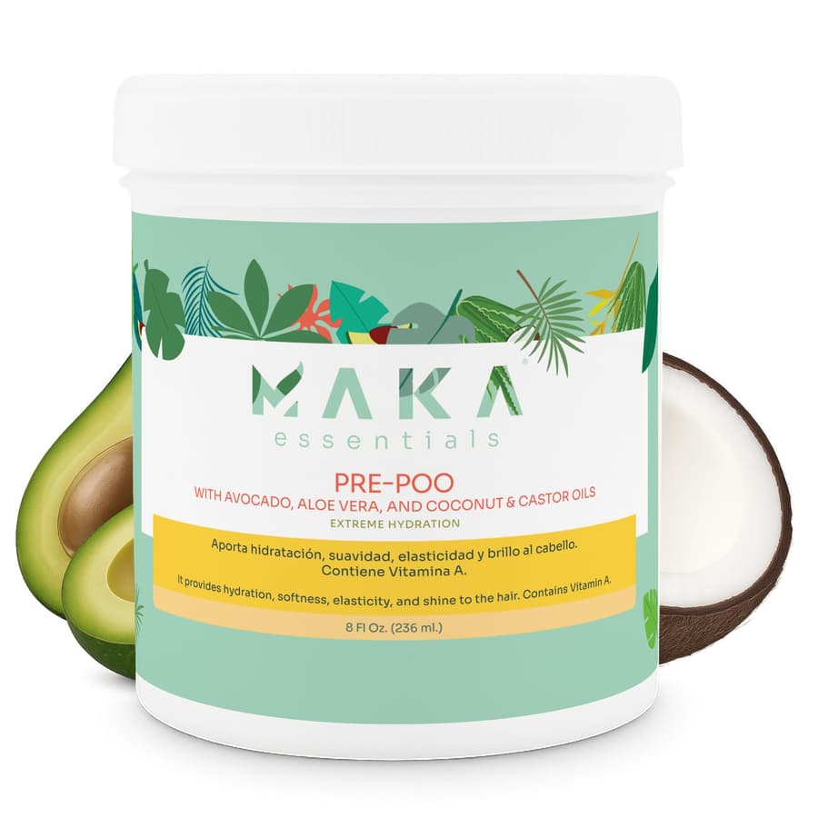 Moisturizing Pre Poo Treatment With Vitamin E Nourishing Conditioning Hair Mask