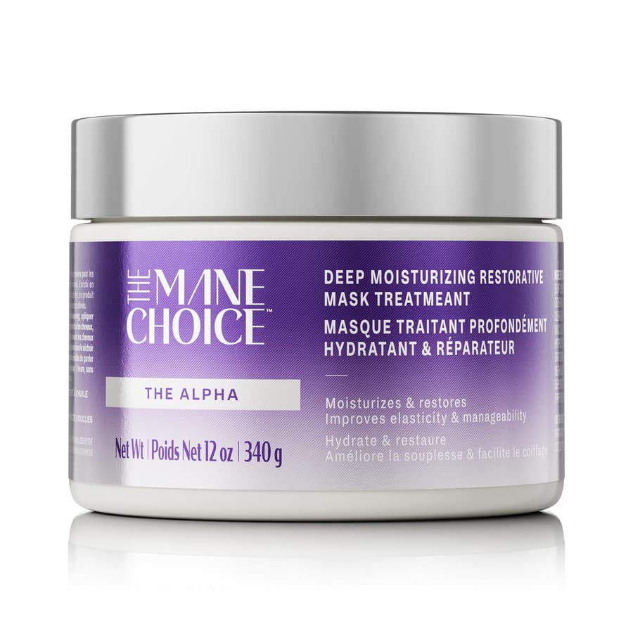 The Mane Choice the Alpha Hair Mask Green Tea Carrot Mask Treatment Deep