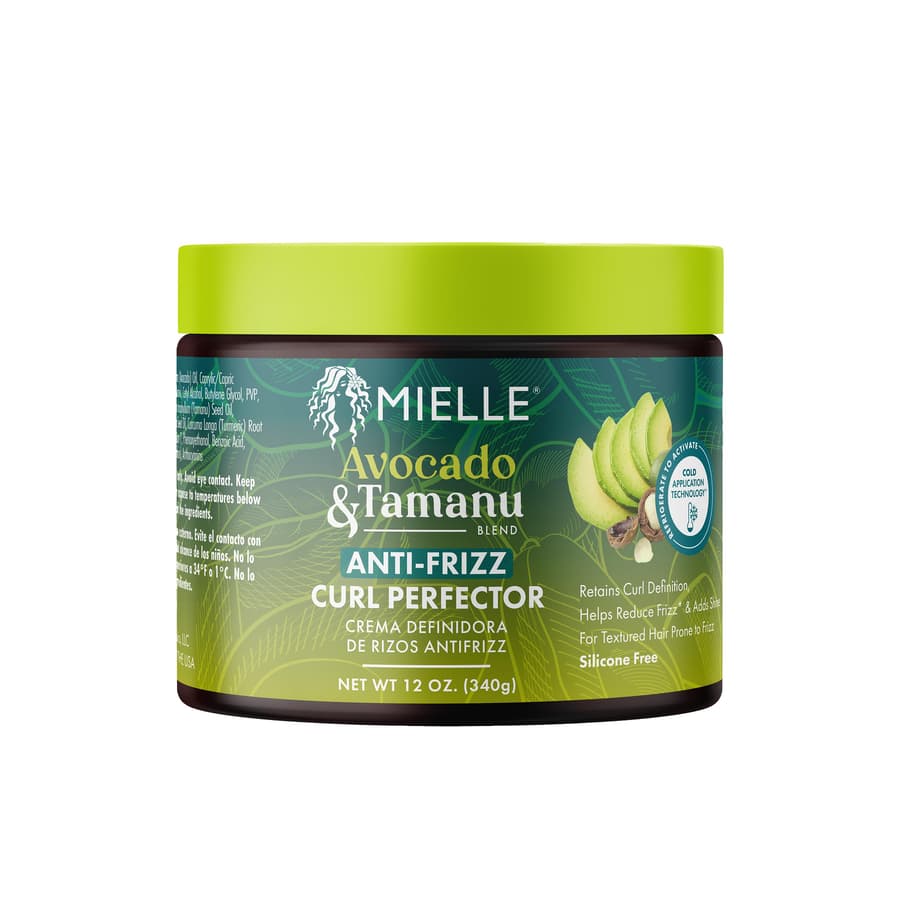 Mielle Organics Avocado Tamanu Anti Frizz Curl Cream for Textured Hair
