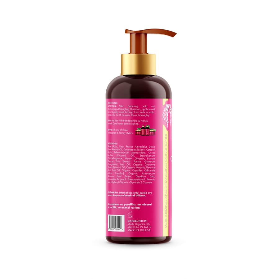Mielle Organics Pomegranate Honey Detangling Conditioner for Curly Hair Deep