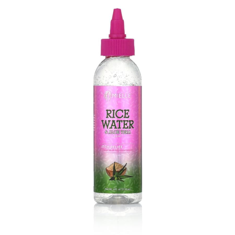 Mielle Rice Water Aloe Vera Scalp Itch Relief Gel All Hair Types Moisturizing 4