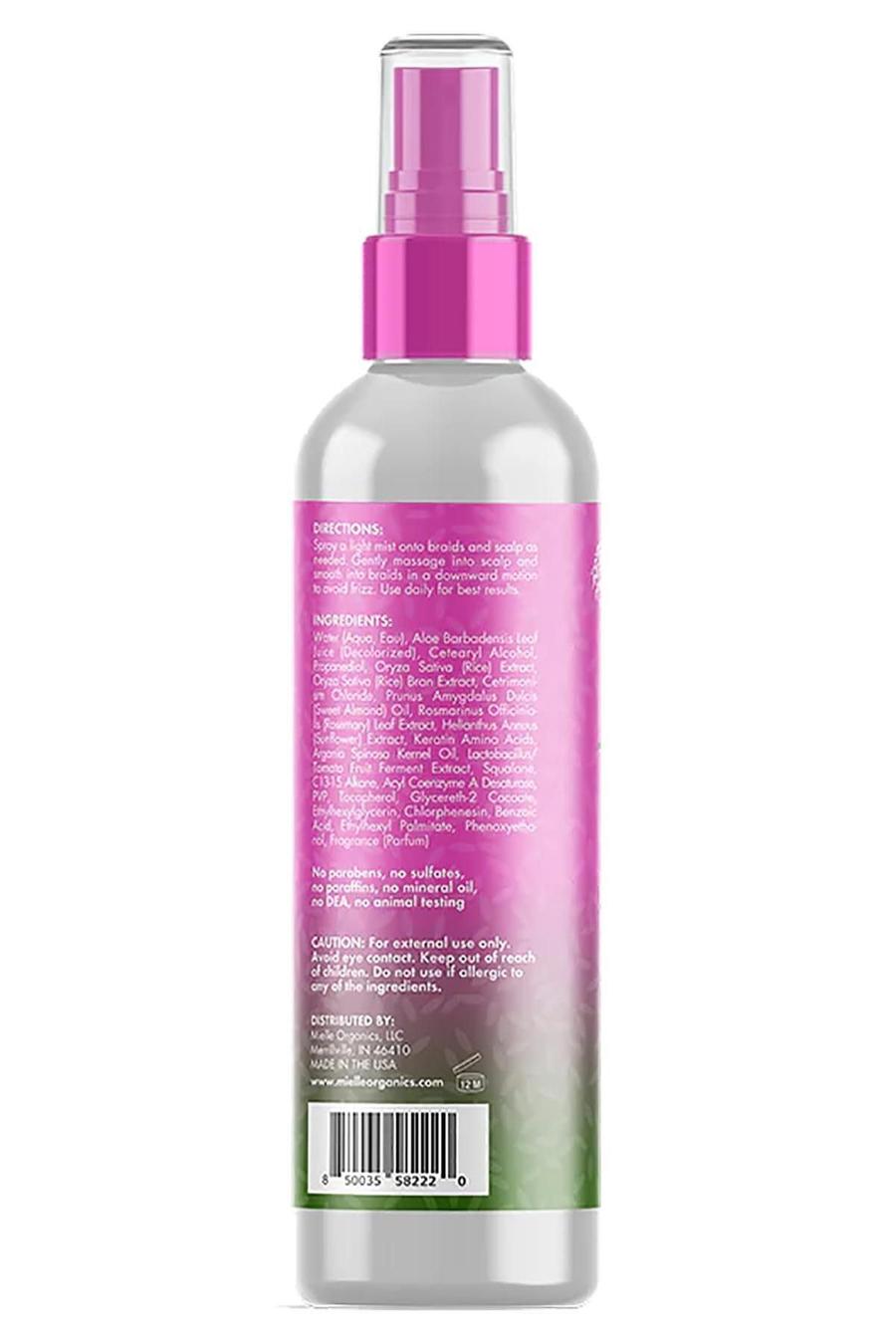 Mielle Rice Water Aloe Vera Blend Braid Scalp Moisturizer 8 Fl Oz