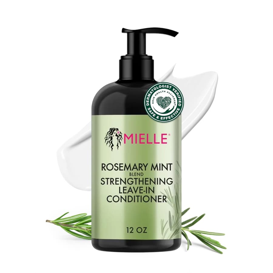 Mielle Organics Rosemary Mint Strengthening Leave In Conditioner for Curly Hair