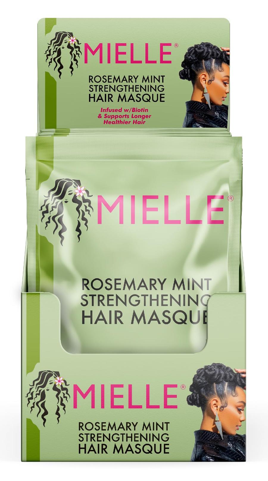 Mielle Rosemary Mint Strengthening Hair Masque W/biotin 1.75