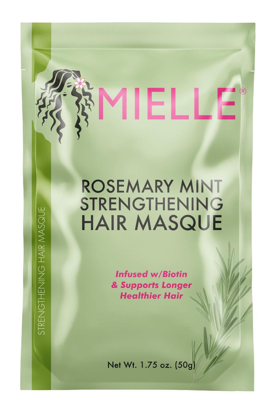Mielle Rosemary Mint Strengthening Hair Masque W/biotin 1.75