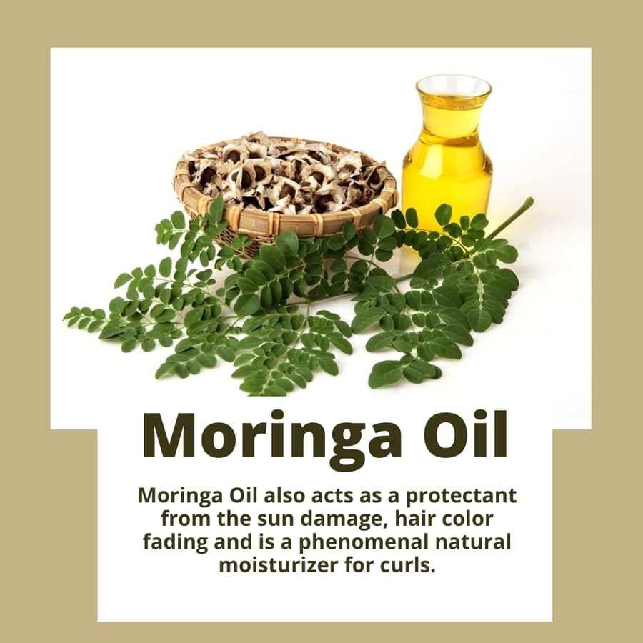 Mixed Roots Curly Cocktail Mousse Moringa Coconut Aloe Vera Blueberry Light