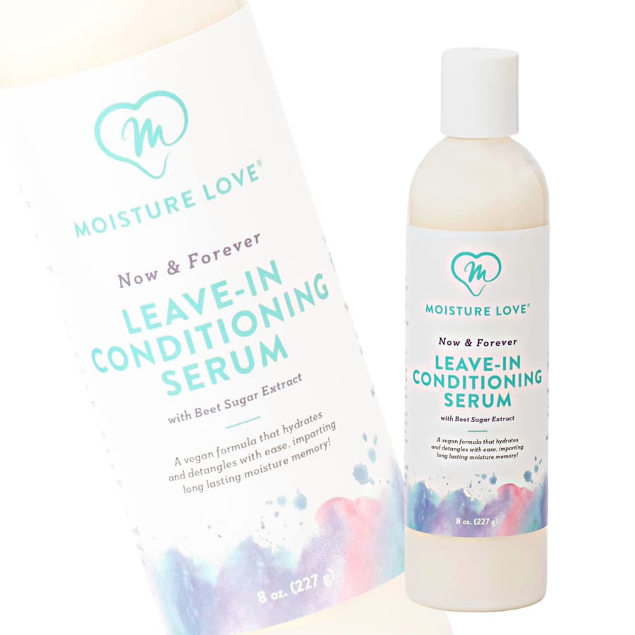 Now Forever Leave In Conditioning Serum for Curly Hair. Hydrates Softens Your