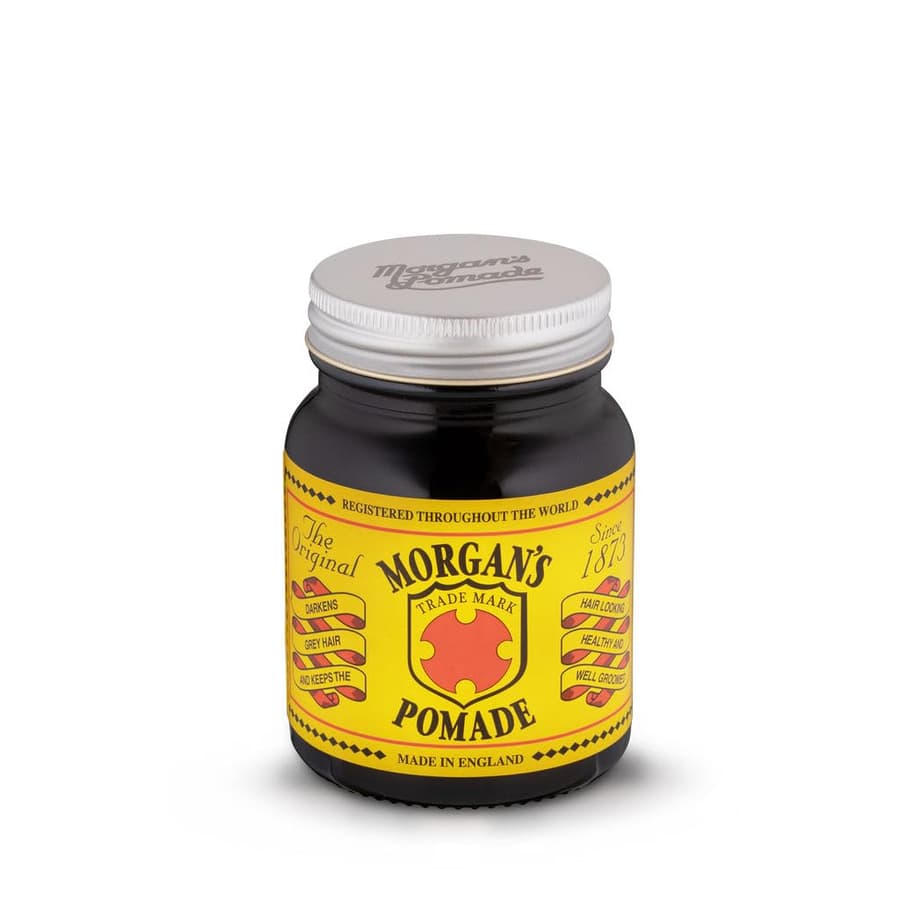 Morgan's Pomade Hair Darkening Pomade Gradually Darkens Grey Hair Styles and