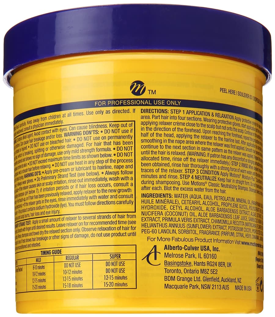 Mo33815 Motions Classic Lye Relaxer Formula Super