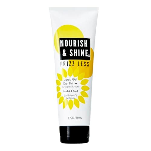 Nourish Shine Frizz Less Liquid Gel Primer 8 oz