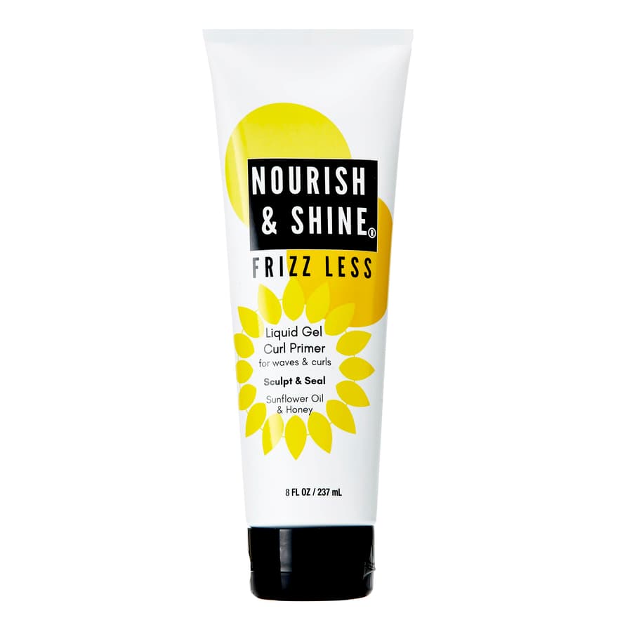 Nourish Shine Frizz Less Liquid Gel Primer 8 oz