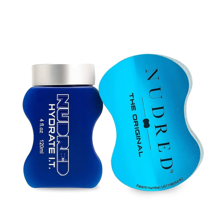 Nudred Hydrate I.t. Formula + Blue Mini Hair Sponge Curl Defining Moisturizer