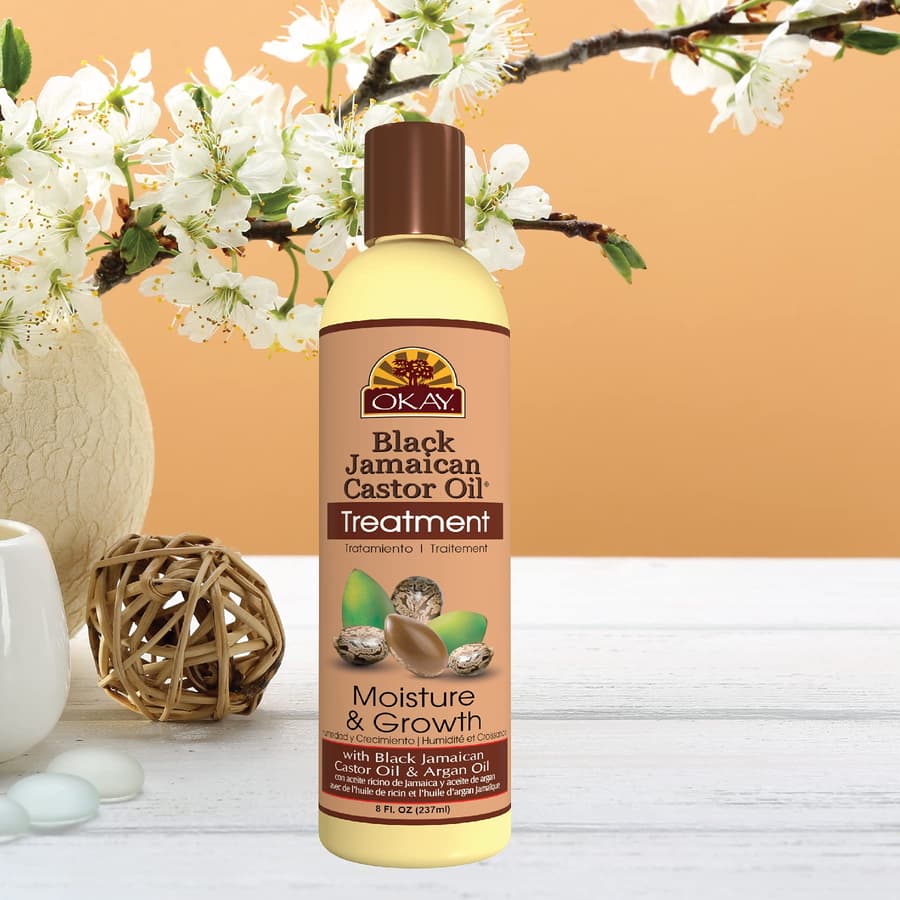 Okay | Black Jamaican Castor Oil | Treatment for All Hair Types/textures |