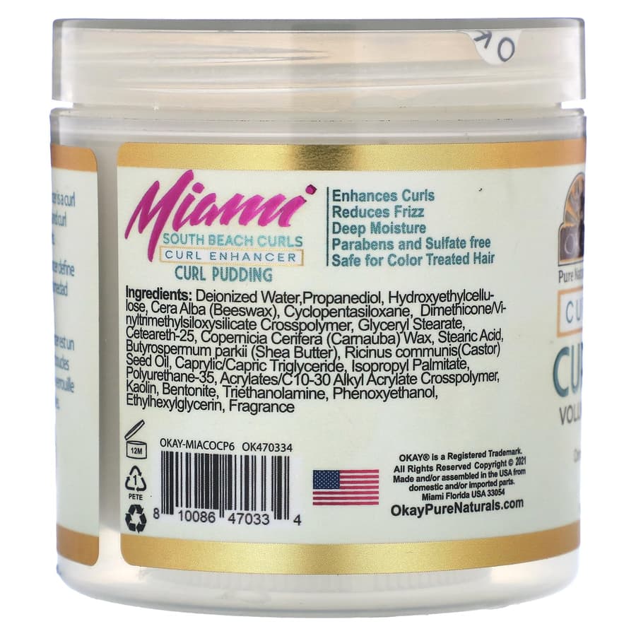 Okay Miami South Beach Curl Pudding / 170 ml (6 oz)