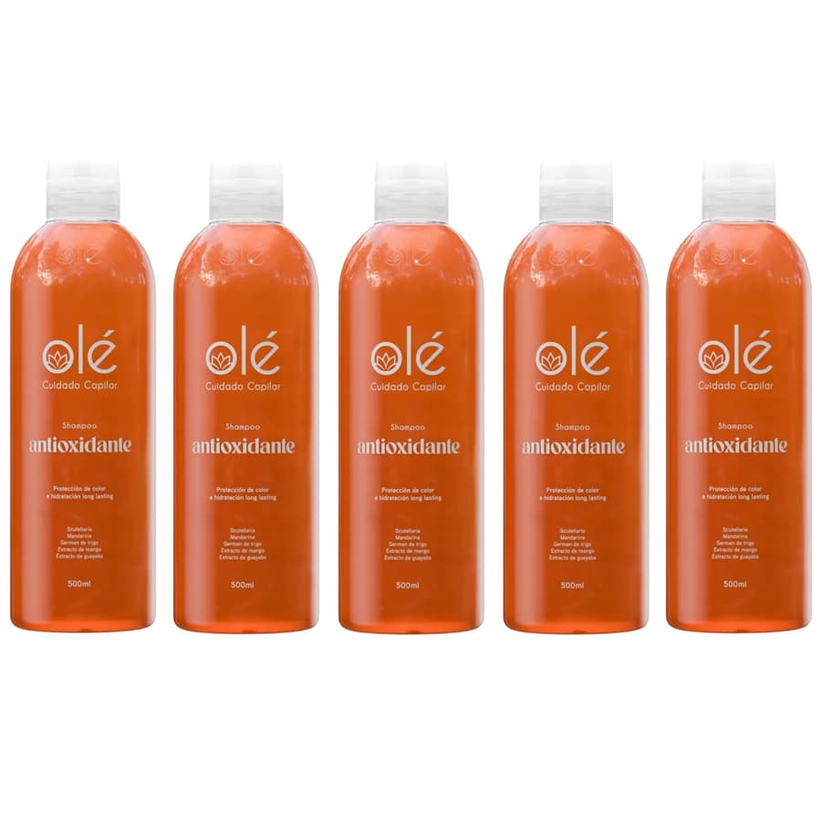 (5-pack) Ole Capilar Shampoo Antioxidant Fruit Mix