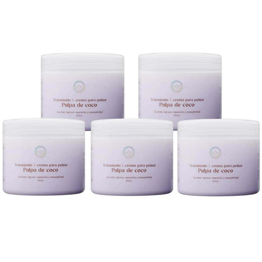 (5-pack) Ole Capilar Treatment And Styling Cream Coconut Pulp