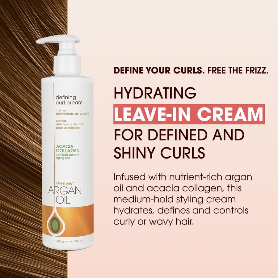 One 'n Only Defining Curl Cream With Argan Oil Leave In Conditioning Cream
