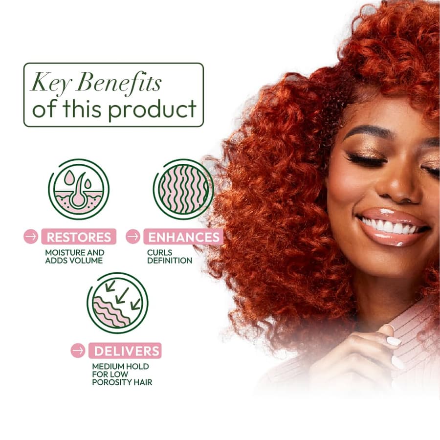 Ors Olive Oil Curlshow Curl Style Milk Infused With Collagen Avocado Oil for