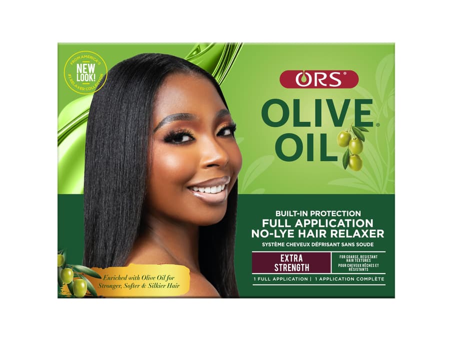Ors Olive Oil Built In Protection Full Application No Lye Hair Relaxer Extra
