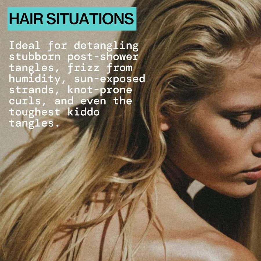 Pacifica Coconut Milk Hair Detangler Leave In Conditioning Elixir for Tangle