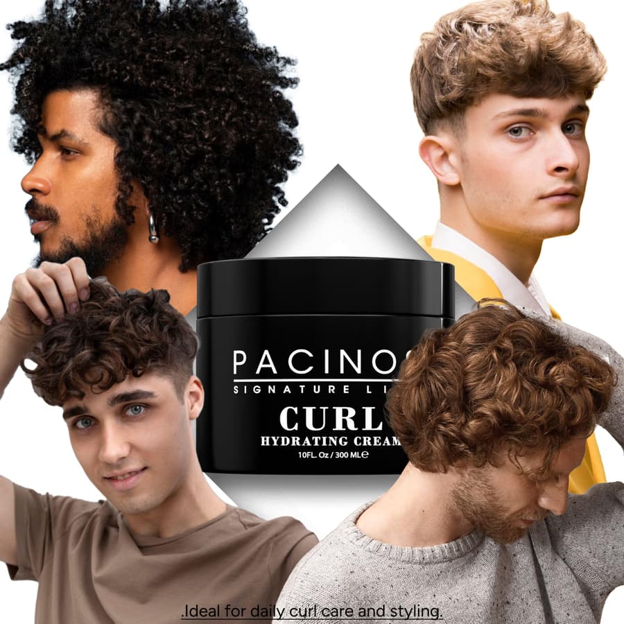 Pacinos Curl Hydrating Cream Curl Defining and Frizz Control Styling Cream