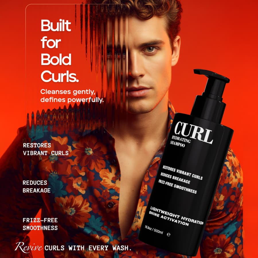 Pacinos Curl Hydrating Shampoo Deep Moisture for Defined Healthy Curls Lessen