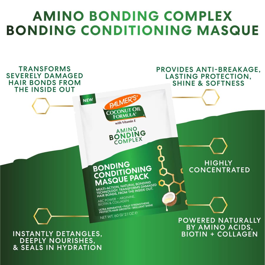 Palmer's Amino Bonding Complex Hair Mask Intense Conditioning Masque Pack With