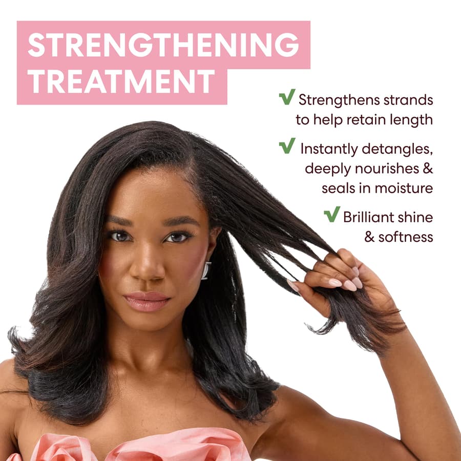 Palmer's Hair Mask Rosemary Mint Strengthening Pack Promotes Stronger Longer