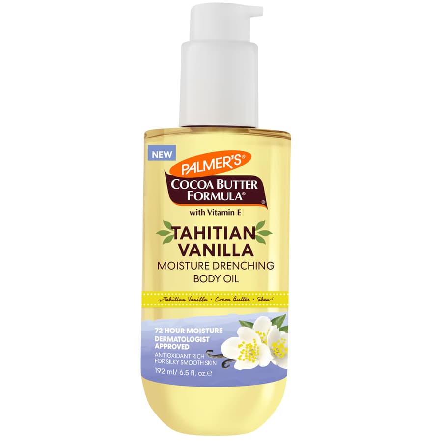 Palmer's Cocoa Butter Formula Body Oil Moisture Drenching Tahitian Vanilla 72hr