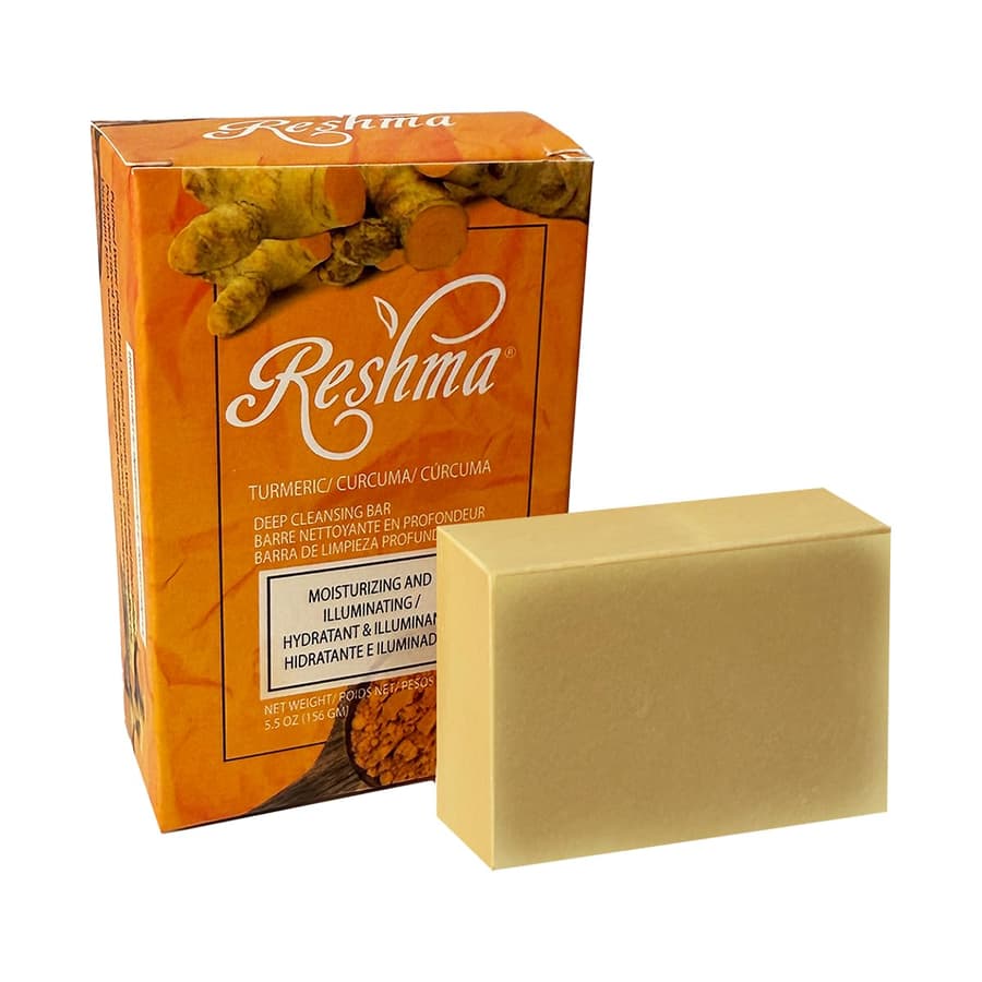 Reshma Beauty Turmeric Soap | Infused With Turmeric Extract Olive Oil Coconut