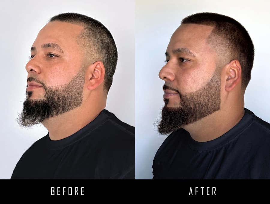 Rewind It 10 Dark Brown Beard and Mustache Color