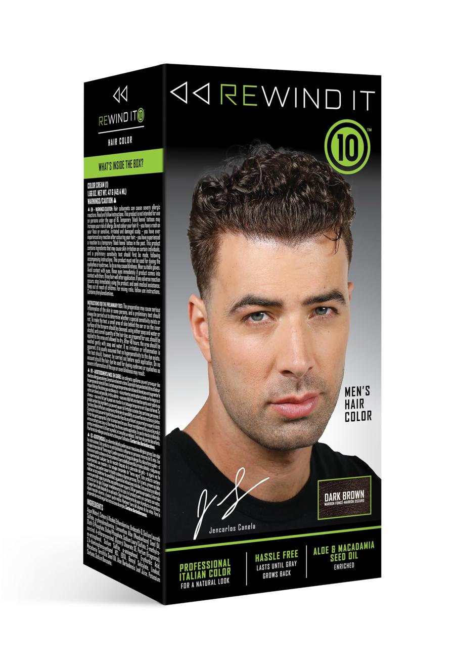 Rewind It 10 Dark Brown Hair Color For Men