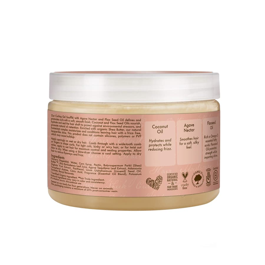 Shea Moisture Coconut Hibiscus Curling Gel Souffle 12 oz