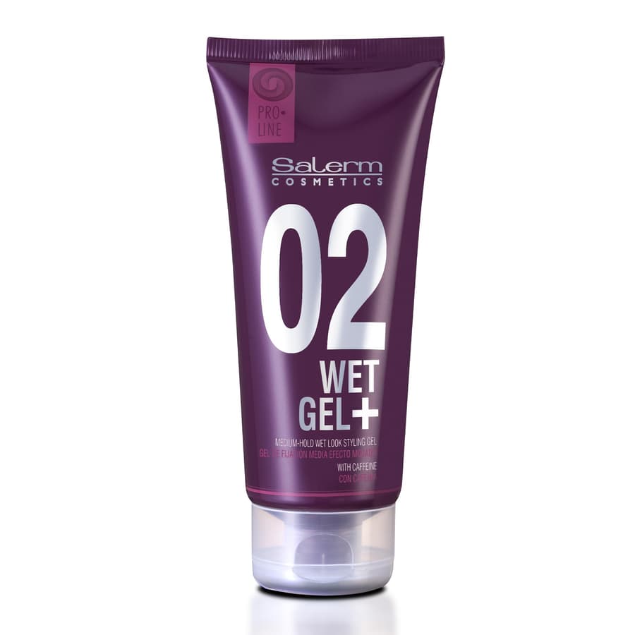 Salerm Hair Styling Gel Pro Line Wet Gel + 02 Medium Hold Wet Effect With