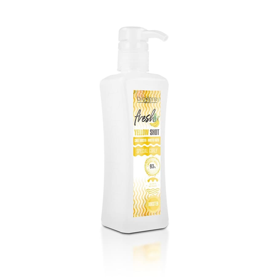 Salerm Curl Activator Gel Curly Booster Yellow Shot Biokera Fresh Defined Curls