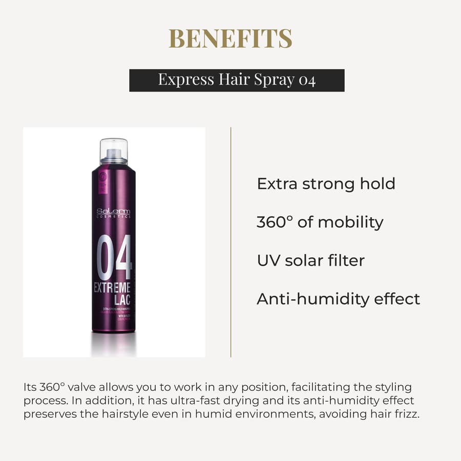 Salerm Professional Hair Pro Line Extreme Hair 04 Extra Strong Hold Anti
