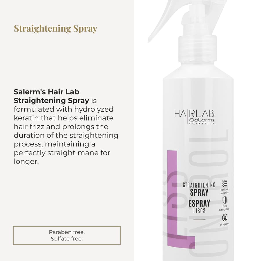 Salerm Smoothing Hair Lisos Hair Lab Eases and Prolongs Smoothing Results With
