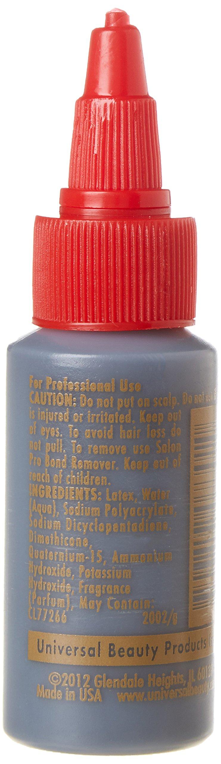 Salonpro Salon Pro Hair Extension Bonding Glue Black 1 oz