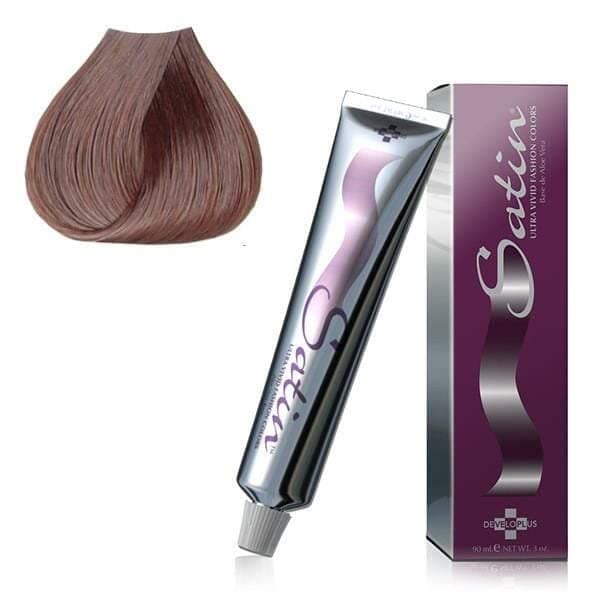Developlus Satin Ultra Vivid Fashion Hair Color #7 Mocha Blonde . 3 oz