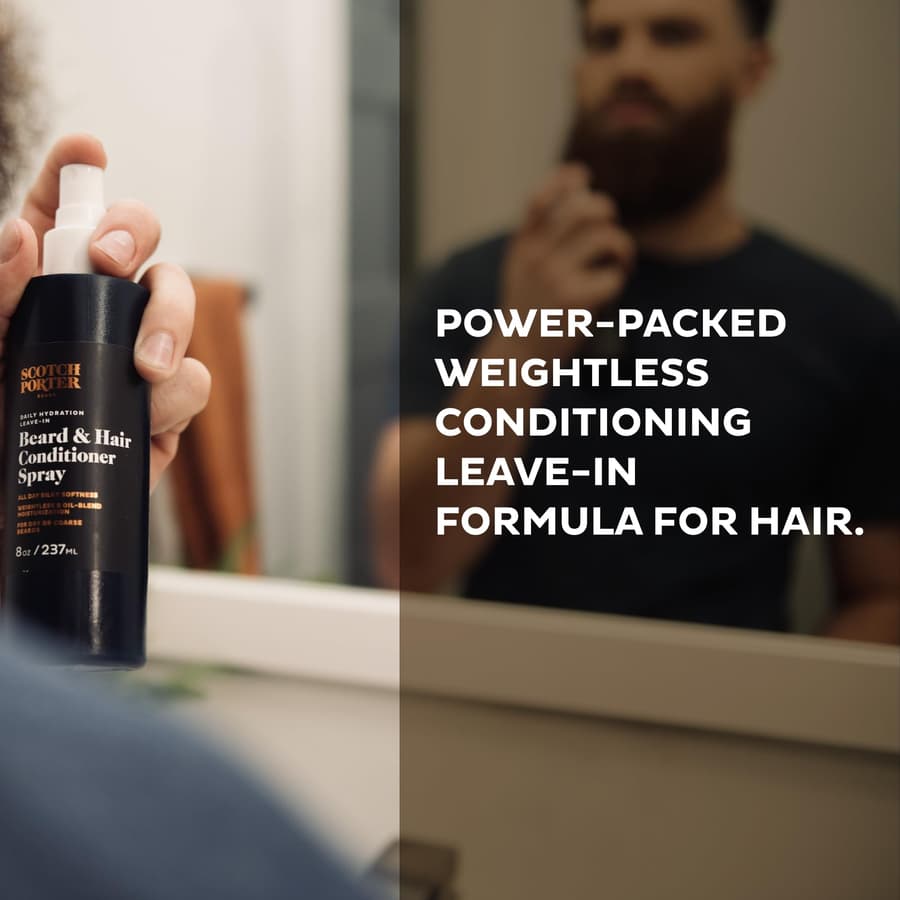 Scotch Porter Daily Hydration Conditioner for Beard Hair | Coconut Avocado More