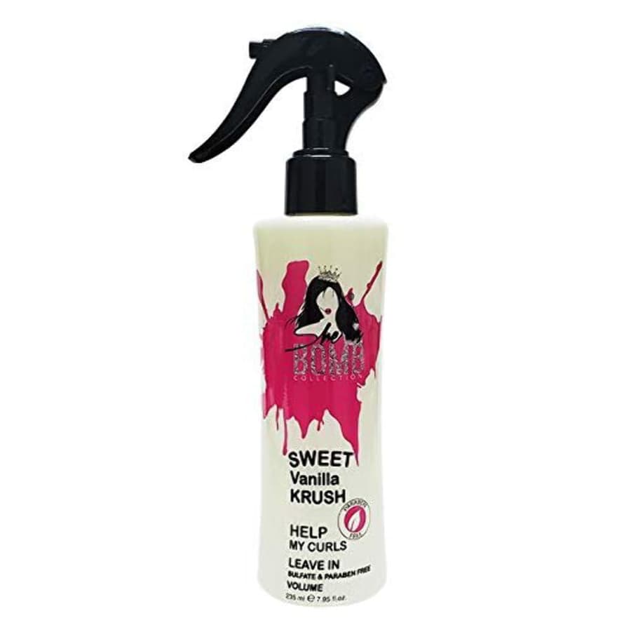 She Is Bomb Collection Sweet Vanilla Krush Leave In Curl Definer 7.95 Fl Oz.