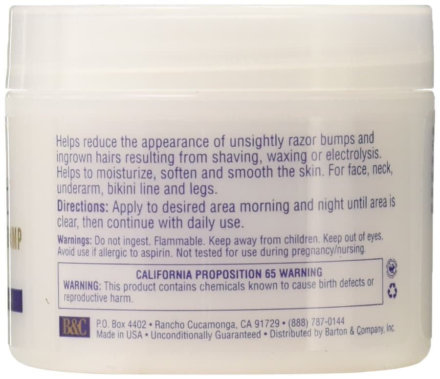 B C Skin Tight In Grown Hair Razor Bump Creme 2 oz
